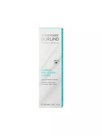 ANNEMARIE BÖRLIND | CRÈME ANTI-RIDES YEUX 20ml | 